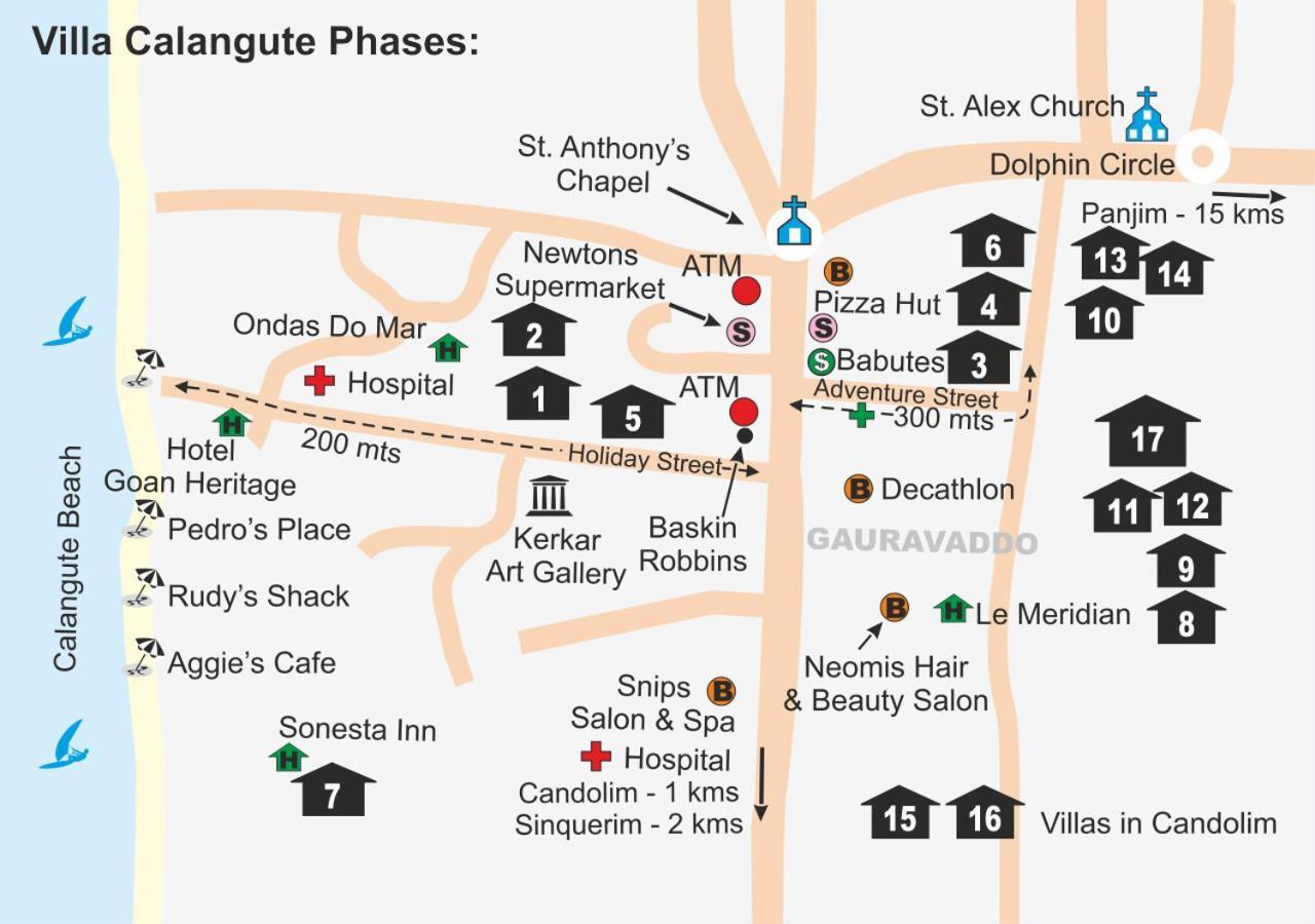 Villa Calangute Phase 5 Εξωτερικό φωτογραφία